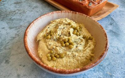 Recette : la tartinade maison de petit pois, menthe et citron vert