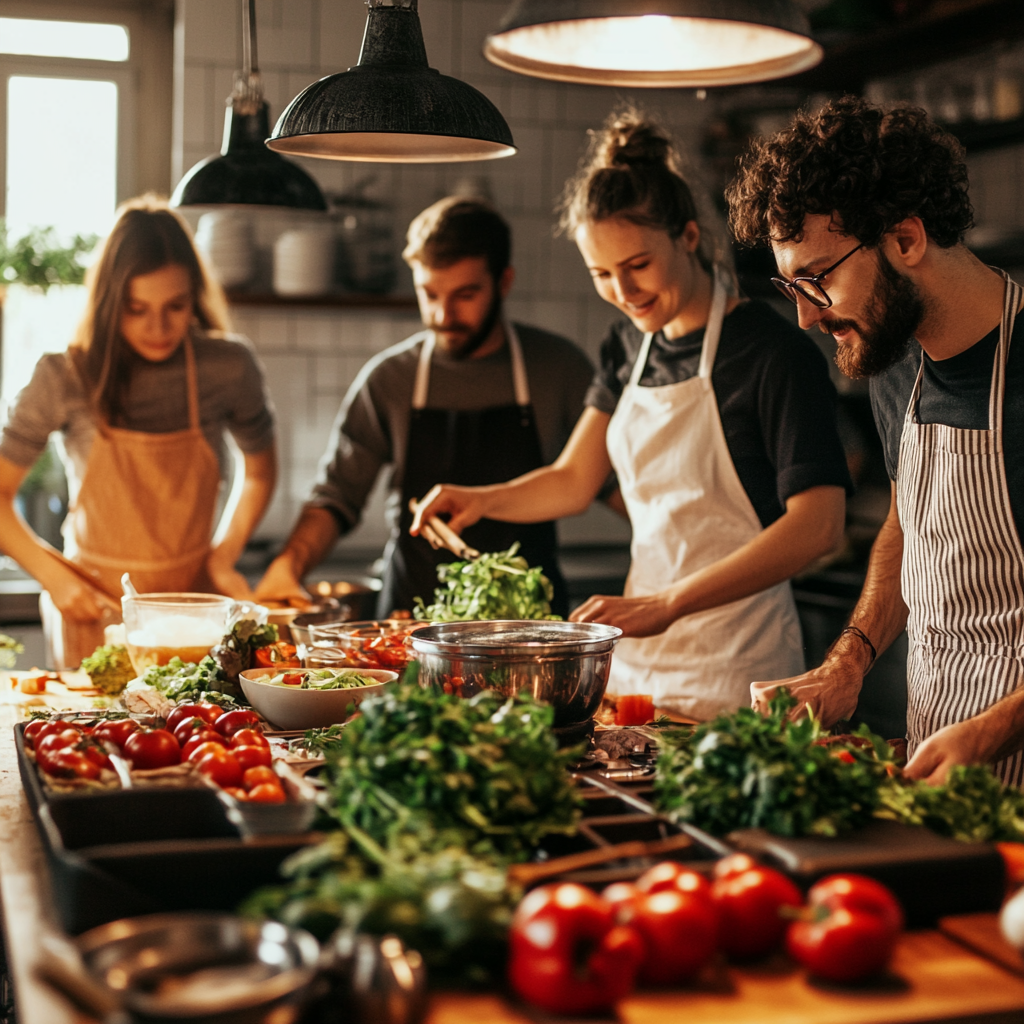 cuisine ensemble gastronomie saint valentin